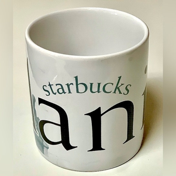 Vintage Discontinued 2002 STARBUCKS COFFEE MANILA City Mug Collector Series - Picture 9 of 10